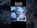 HIyuki Idle Animation [Wuthering Waves] #wutheringwaves #wuwa #kurogames #hiyuki #shorts