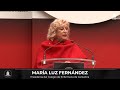 Saludo de María Luz Fernández, presidenta del Colegio de Enfermería de Cantabria.