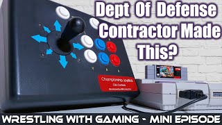 The Time A Department Of Defense Contractor Made A SNES Fight Stick  C&L Championship Joystick