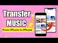 How To Transfer Music From Old IPhone To New IPhone Phone To Phone Purchased Songs Own Music 