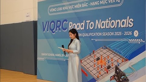 MC BĂNG TÂM x LỄ KHAI MẠC GIẢI VÔ ĐỊCH QUỐC GIA VIỆT NAM VEX ROBOTICS 2026 - VÒNG LOẠI KV MIỀN BẮC