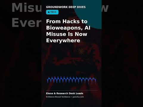 From Hacks to Bioweapons, AI Misuse Is Now Everywhere