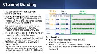 CompTIA Network+ 04-02 Wireless Networking Part 2 Frequencies, Channels & Wireless 802.11 Standards