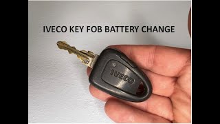 Iveco Daily Van Key Fob Battery Replacement by SC Spares 394 views 4 months ago 1 minute, 54 seconds