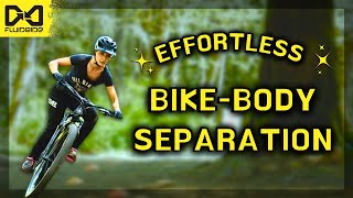 *Effortless* Bike Body Separation in Turns!  Practice Like a Pro #69