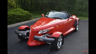 22,000 Actual Mile 1999 Plymouth Prowler Test Drive