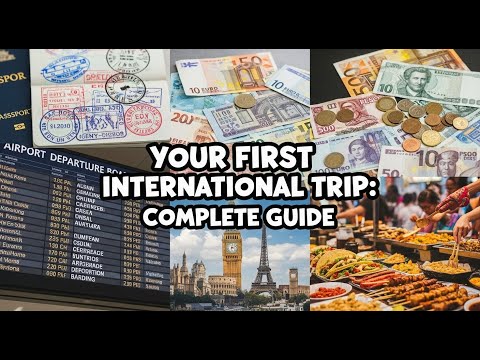 Your First International Trip   A Complete Guide
