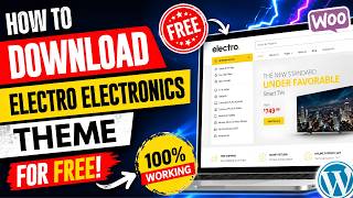 How to Download Electro Electronics WordPress Theme for FREE | 2026  | 100% Working