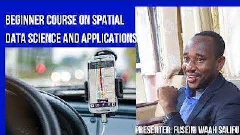 BEGINNER COURSE ON SPATIAL DATA SCIENCE AND APPLICATIONS