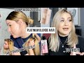 BLEACHING MY HAIR AT HOME PART 2 | PLATINUM BLONDE ** THIS WAS HARDER THAN THE FIRST TIME!!! **