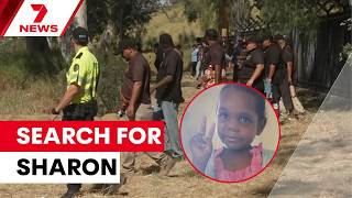 NT Police make disturbing discoveries during search for missing 5-year-old Sharon Granites | 7NEWS