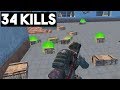 ALMOST NEW RECORD!!  34 KILLS SOLO vs SQUADS  PUBG Mobile 🐼