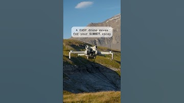 4 Easy drone moves to try out this summer ⛱️ DJI Mini 4 Pro #dronetutorial
