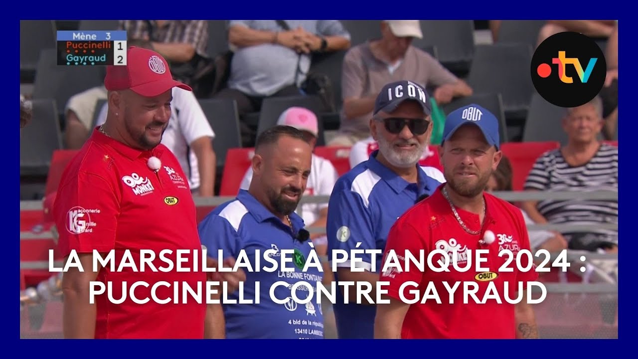 Miniature : Mondial la Marseillaise à pétanque 2024 : 4e tour Puccinelli contre Gayraud