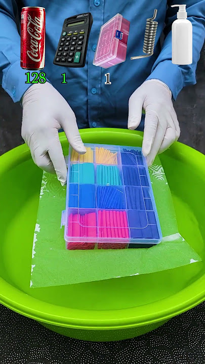GUESS THIS ONE HOW MANY TISSUE PAPER IT WILL TOOKS! #satisfying #experiment