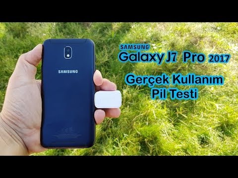 Samsung Galaxy J7 Pro Gerçek Kullanım Pil Testi!