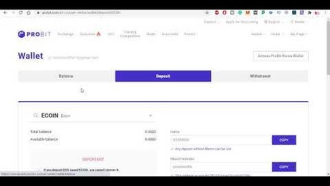 How To Deposit And Withdraw Coins In Probit Exchange | Crypto Free Airdrop