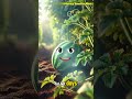 Look, There's Very Exciting Talking 😀😀😀😀#shorts#aianimation #fruit #animallover