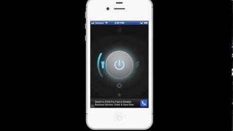 Inaccessible flashlight app on iOS with VoiceOver