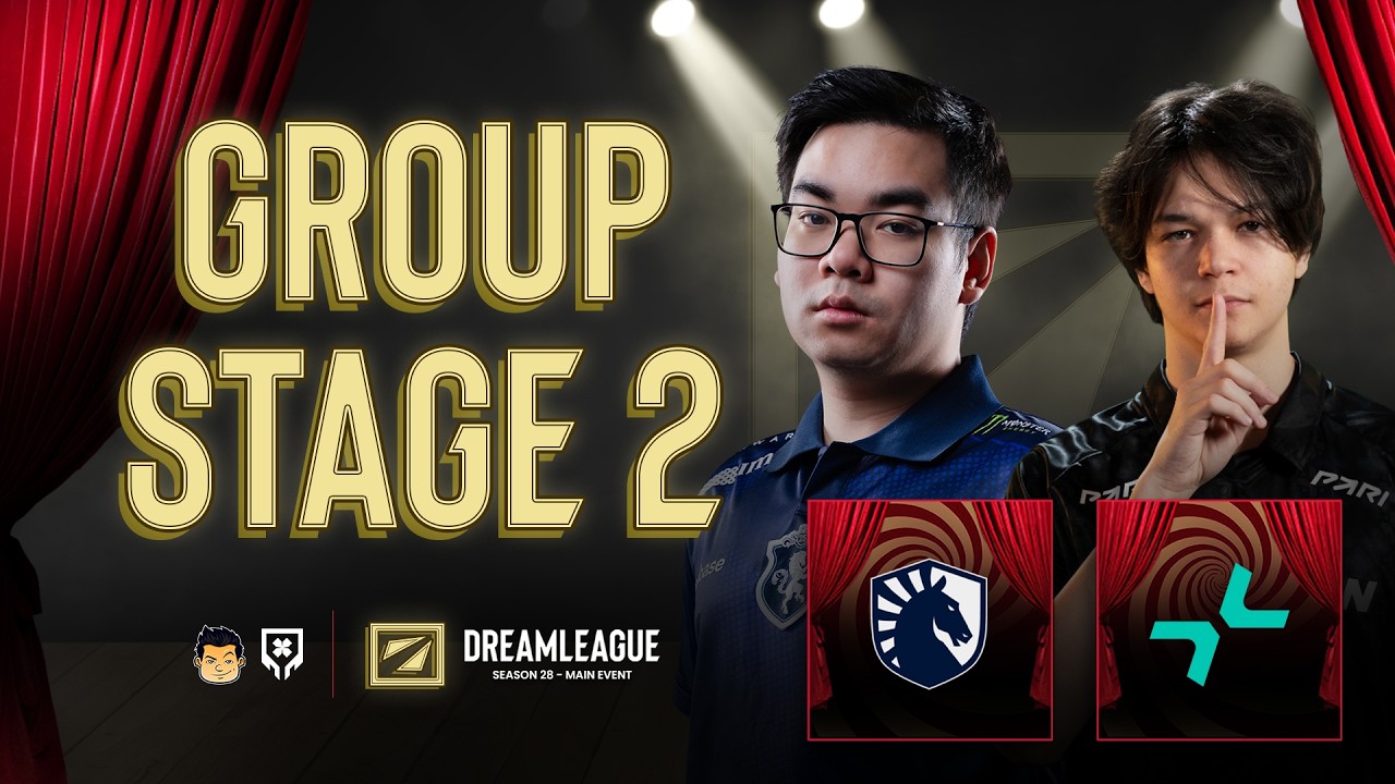 Full Game: Team Liquid vs Parivision - Game 2 (BO3) | DreamLeague Season 28: Group Stage 2