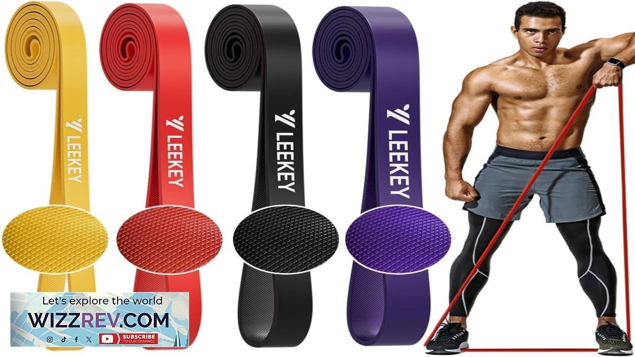 LEEKEY Resistance Bands Exercise Bands Pull Up Assist Bands Bands for Working