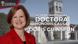 Acto de Investidura como Doctora honoris causa de la enfermera Doris Grinspun