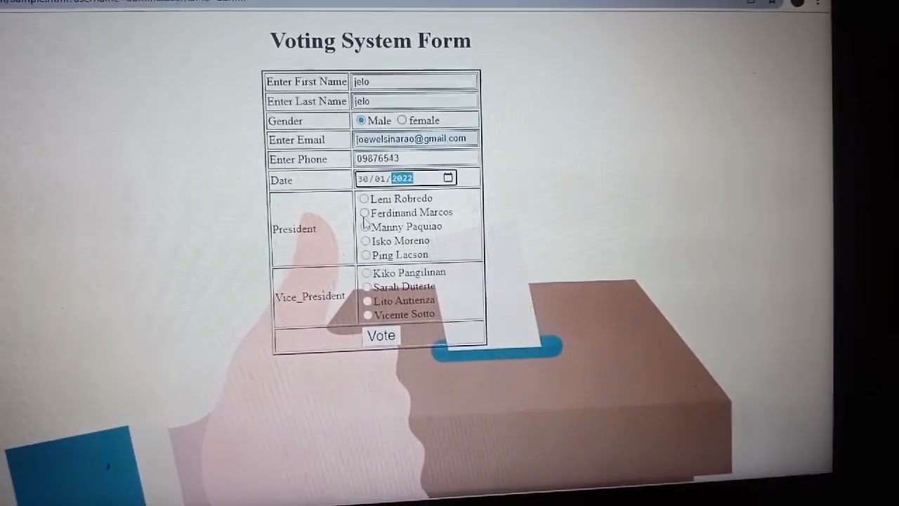 Simple Voting System