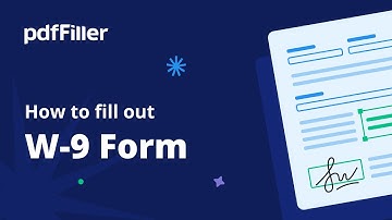 How to Fill Out a W9 Form Online