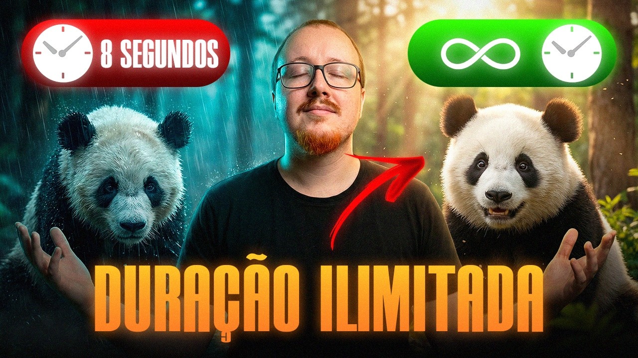 Como Criar VÍDEOS COM IA SEM LIMITE DE DURAÇÃO (Poucos Sabem Disso)