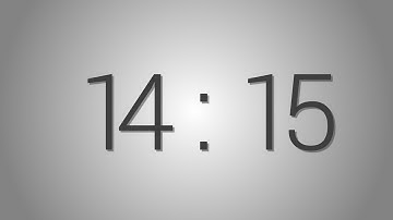 14 Minutes 15 seconds countdown Timer - Beep at the end | Simple Timer (fourteen min fifteen sec)