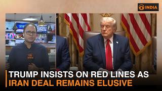Trump insists on red lines as Iran deal remains elusive