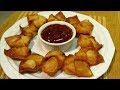 Crab Rangoons - How to make Crab Rangoons - Chinese Recipe