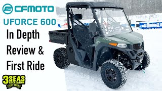 2023 CFMoto UForce 600  Complete Buyers Guide :  In Depth Walk Around & Test Drive