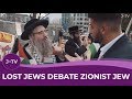 Lost Jews Debate Zionist Jew