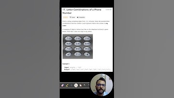 LeetCode 17: Letter Combinations of a Phone Number  #leetcode #python #learning
