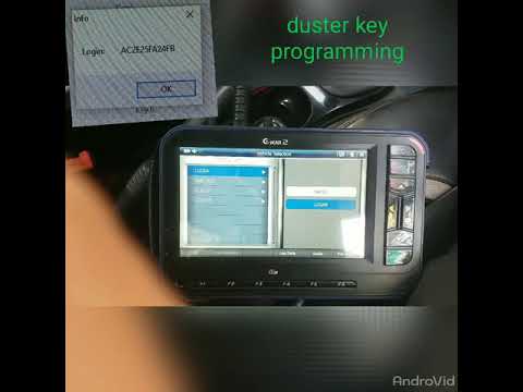 Duster Key Programming Gscen Youtube