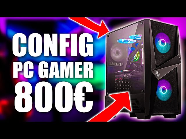 CONFIG PC GAMER 800€ - WARZONE, Fortnite, GTA V, APEX, PUBG 