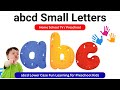 Learn abcd Small Letters FAST! 🎉 Preschool Kids Alphabet Fun | Unit 3