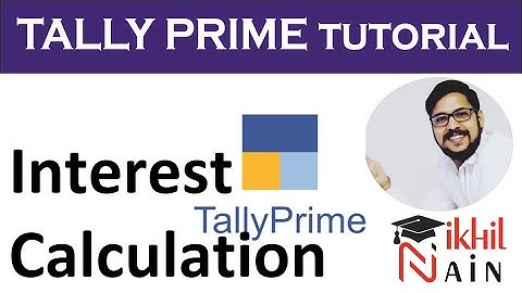 Tally Prime Simple Interest Calculation in Hindi by Sirji | Tally Prime Tutorials