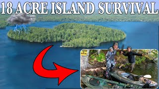 18 Acre Island Survival Challenge - No Food, No Water, No Permission to... Dual Survival Challenge! screenshot 5