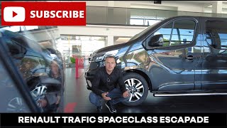 Prezentacja auta biznesowego - Nowy Renault Trafic Grand SPACECLASS ESCAPADE 2022