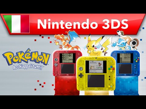 Pokémon Versione Rossa, Versione Blu e Versione Gialla - Trailer (Nintendo 3DS)