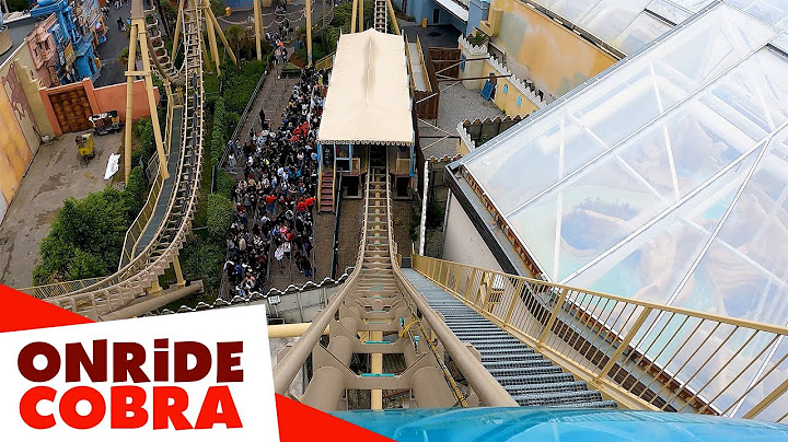 COBRA - On-ride video (POV) - Walibi Belgium
