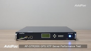 AP-GTR2000  GPS NTP Server Performance Test(GPS NTP 서버 성능 측정 테스트)