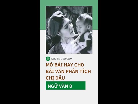 Video Mở bài hay nhất cho bài phân tích nhân vật Chị Dậu -... - youtube