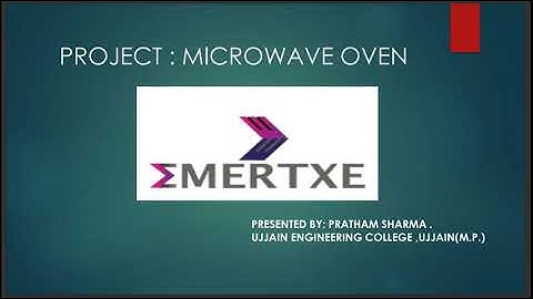 Microwave oven (Embedded system project presentation)
