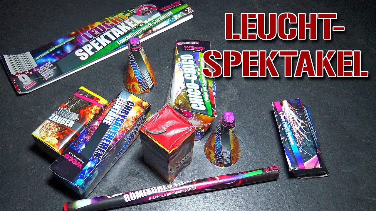 LEUCHT-SPEKTAKEL | Leuchtfeuerwerk-Sortiment