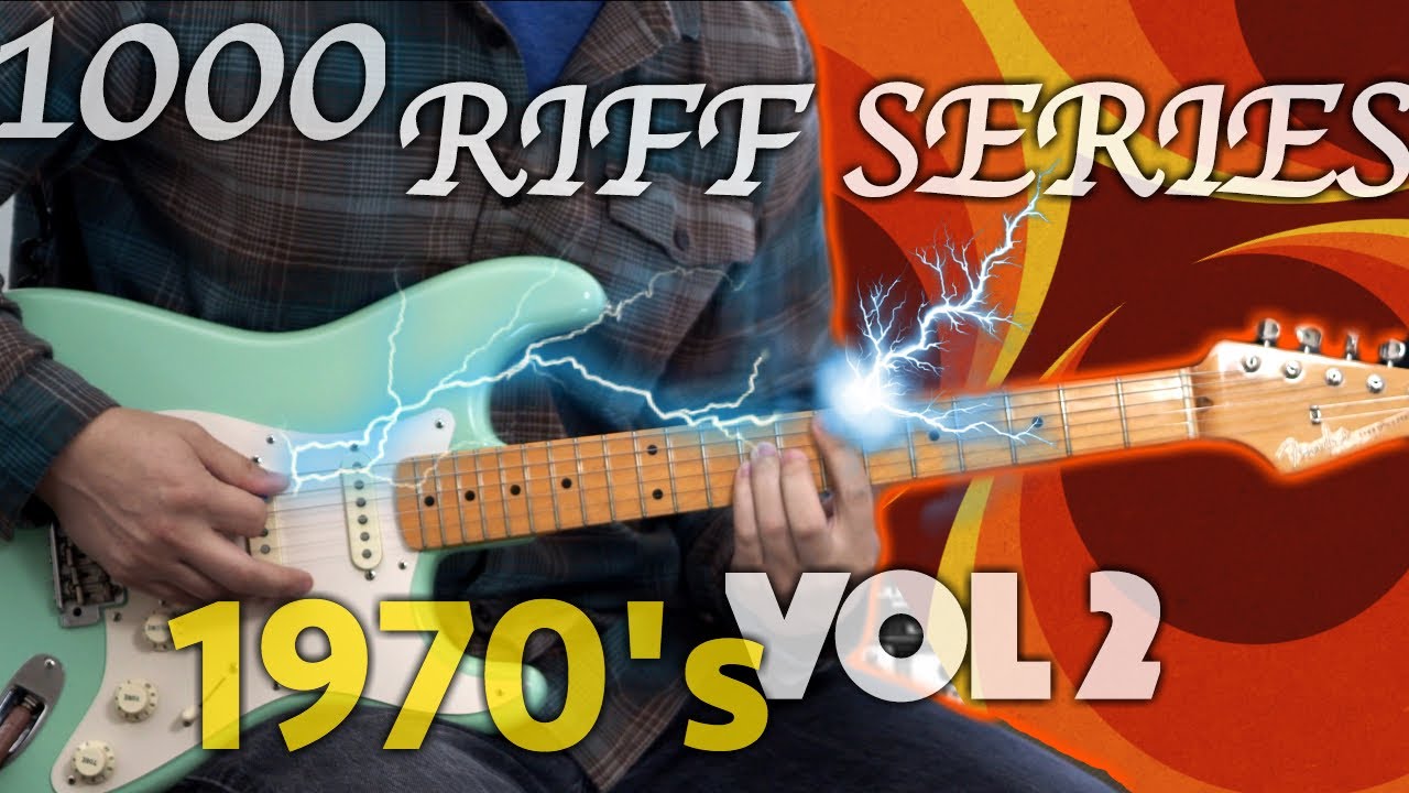 40 Best 70s Guitar Riffs Vol 2 (4K) YouTube