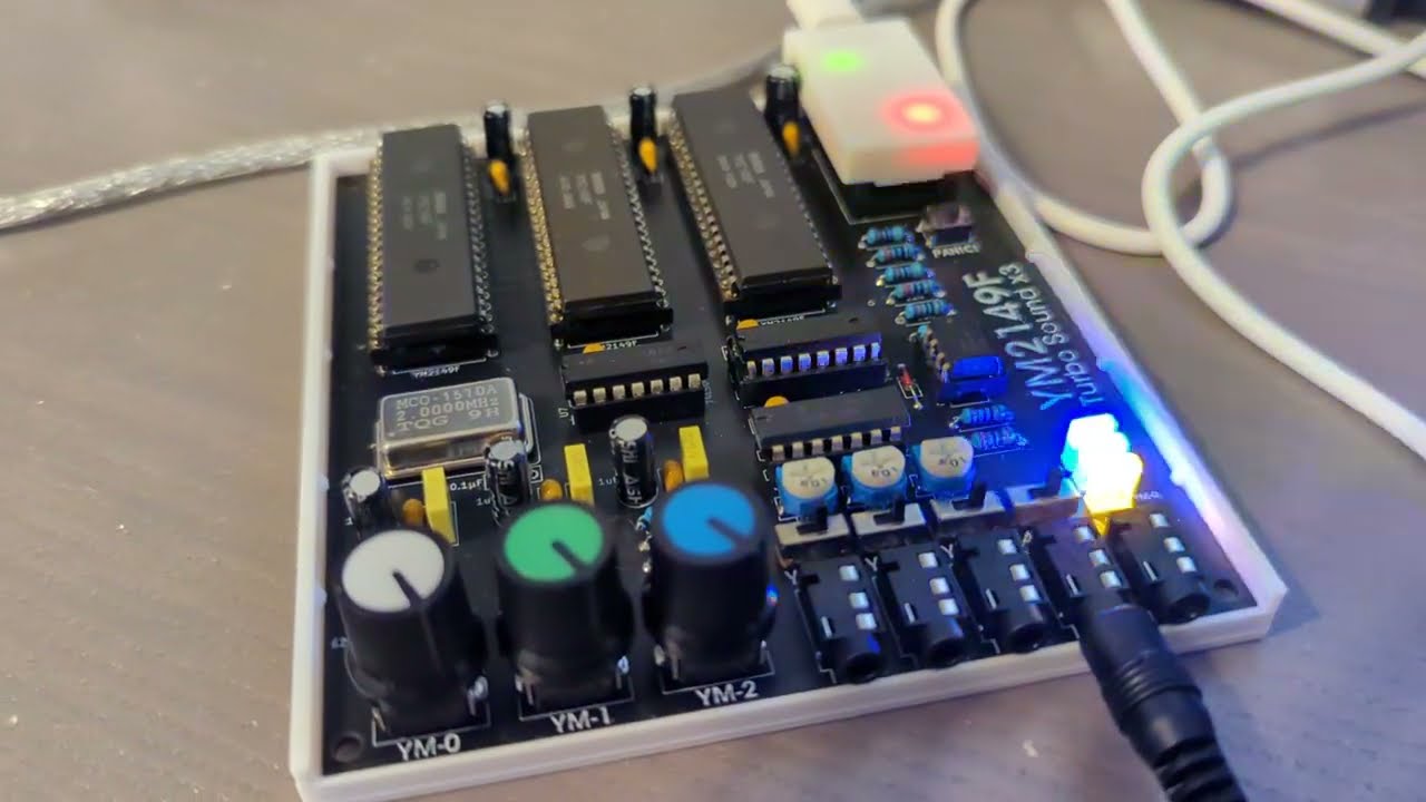 Vortex Tracker 3.0 + YM2149F Turbo Sound x3