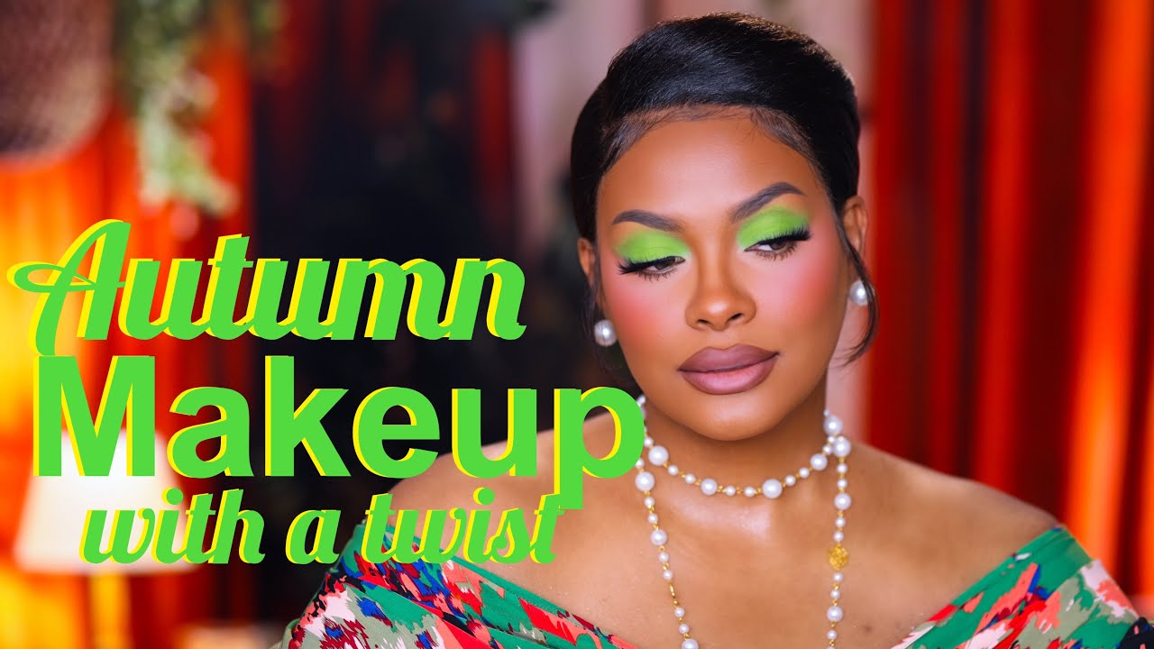 Урок макияжа с однотонными тенями для век — новые техники макияжа — осенний макияж 2025 года